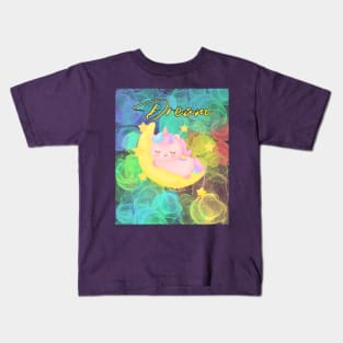 Dreaming unicorn Kids T-Shirt